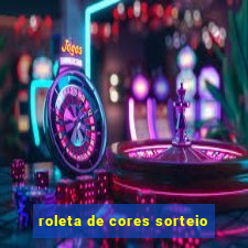 roleta de cores sorteio